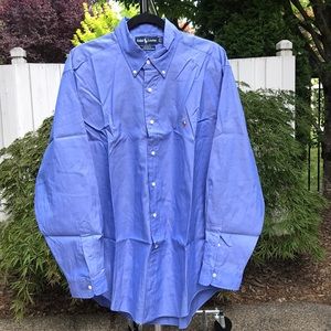 BNWOT MENS RALPH LAUREN YARMOUTH PINPOINT OXFORD